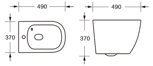 Унитаз подвесной MILLEAU MYL038MAWM VORTEX MYL038MAWM белый мрамор матовый с сиденьем микролифт безободковый смыв торнадо - фото 2