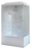 Душевая кабина Royal Bath BP RB8100BP2-M-L 100х80 прямоугольная с крышей ориентация левая