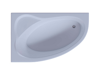 Ванна акриловая Aquatek Фиджи FID170-0000006 170х110 пристенная асимметричная с каркасом без ручек Ванна акриловая Aquatek Фиджи FID170-0000006 170х110 пристенная асимметричная с каркасом без ручек