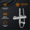 Душевая стойка Orange Thermo T02S4-911cr настенная цвет хром с термостатом