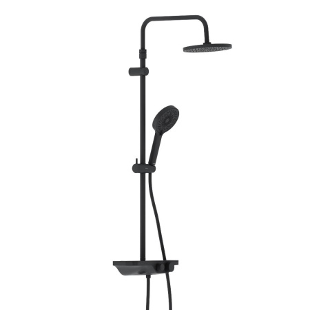Душевая стойка Damixa Apollo 947730300 настенная цвет черный