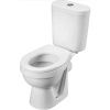 Унитаз-компакт напольный с бачком Santek Каспер 1WH501741 белый с сиденьем каскадный смыв