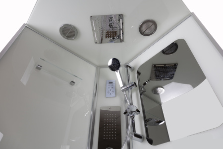 Душевая кабина Niagara Premium 60010114G 90х90 четверть круга с крышей ориентация универсальная