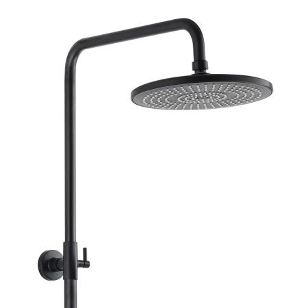 Душевая стойка Bond Circle B04-9188 настенная цвет черный