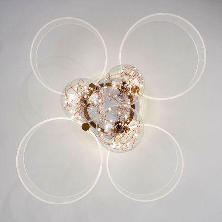 Люстра потолочная LED4U L1040-750 WT