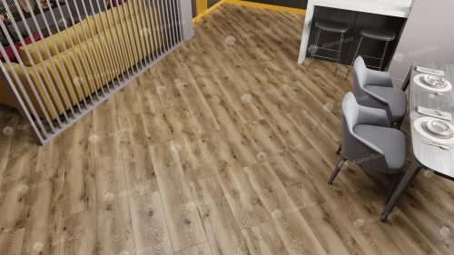 Ламинат Alpine Floor Aqua Life XL LF104-09 Дуб Комо толщина 0.8 см 33 класс 1285х280 - фото 5