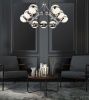 Люстра на штанге Lumina Deco Optimus (Оптимус) LDP 6038-9 CHR