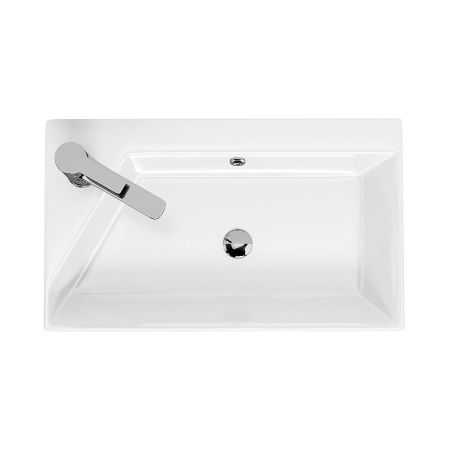 Раковина из сантехнического фаянса Jorno 17055-KL 60х30 встраиваемая цвет белый