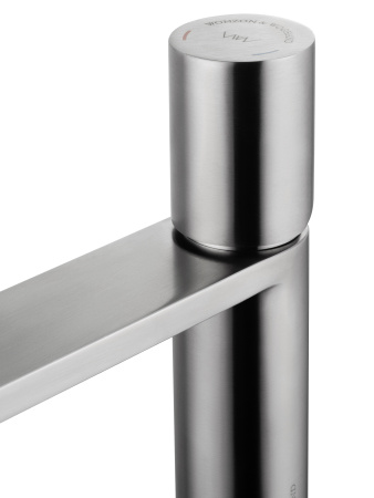 Смеситель Wonzon & Woghand WW-101-BS на раковину/столешницу никель