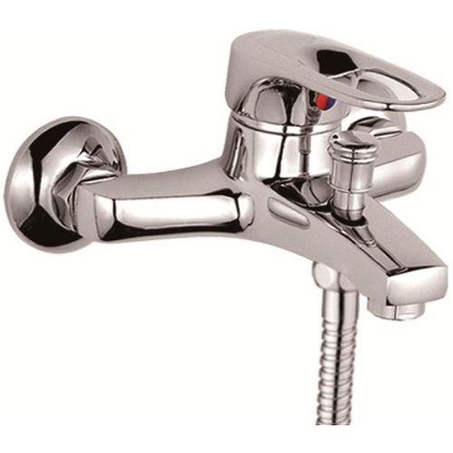 Смеситель для ванны D-Lin D130628 настенный хром - фото 2