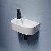 Раковина из сантехнического фарфора Ceramica Nova ELEMENT CN6066R 40х20 подвесная цвет белый 1 отверстие под смеситель