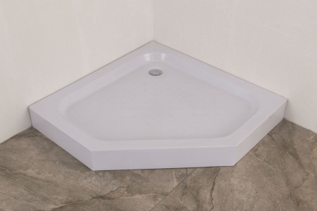 Душевой уголок Agger A03-090MCR 88х88 стекло матовое профиль хром глянцевый с поддоном