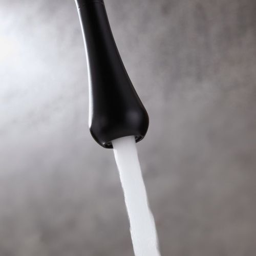 Смеситель для раковины Bronze de Luxe SCANDI 9015B на столешницу черный - фото 5