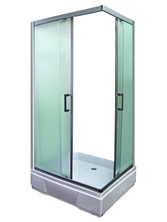 Душевой уголок River MORAVA XL 10000003401 90х70 стекло матовое профиль хром матовый без поддона