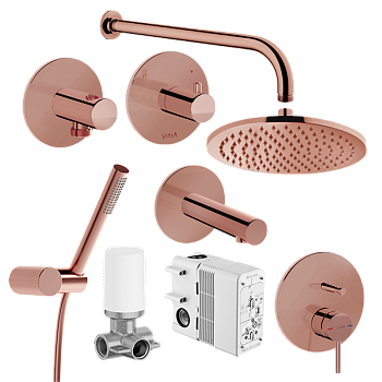 Душевая система Vitra Origin A49285EXP встроенная