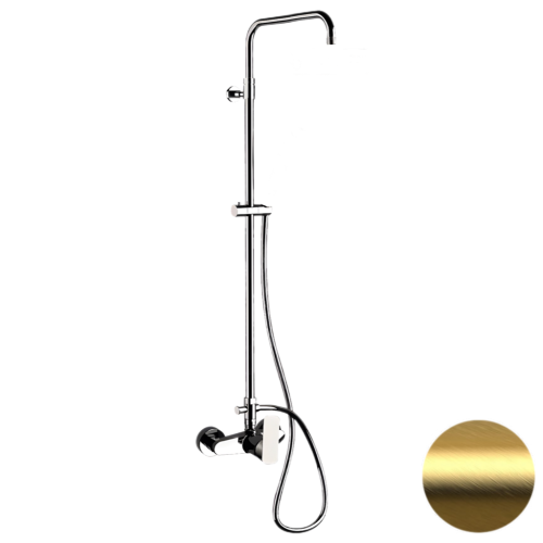 Душевая стойка Daniel Tiara TA636ASSDDVDP настенная