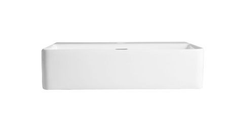 Раковина из сантехнического фарфора Orange B04-500w 50х40 накладная цвет белый