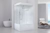 Душевая кабина Royal Bath BP RB8100BP1-T-R 100х80 прямоугольная с крышей ориентация правая