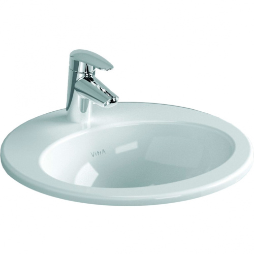 Раковина Vitra S20 50 см 5468B003-0001 накладная цвет белый