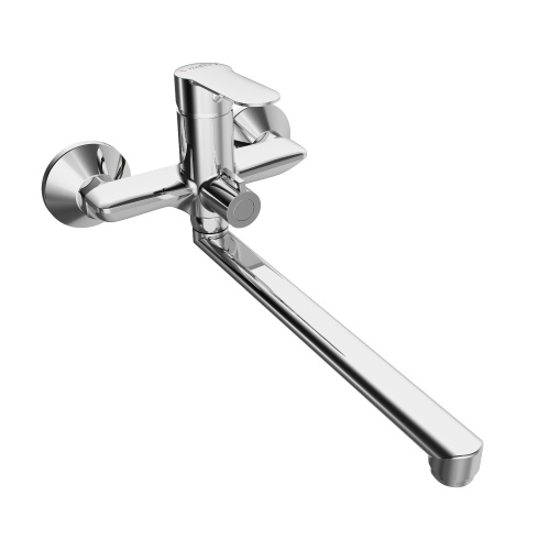 Смеситель для ванны Tokito KANDA TOK-KAN-1015 настенный хром - фото 2