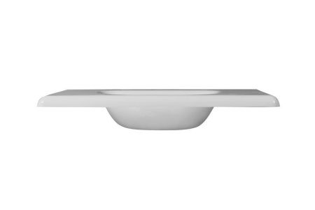 Раковина из искусственного камня Эстет Оливия ФР-00014959 90х50 накладная цвет белый 1 отверстие под смеситель