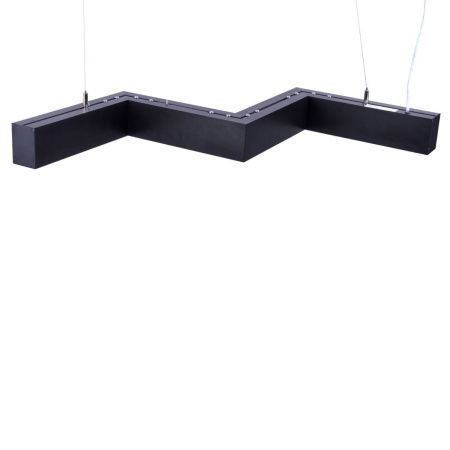 Линейный подвесной светильник Uniel ULO-K19A 28W/4000K/Z30-120 IP40 BLACK