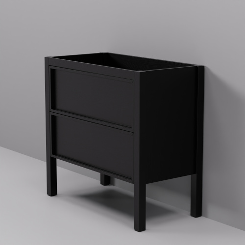 Тумба под раковину ArtDecco Elisa (Элиса) AES09F78S000 90x45x85 напольная цвет черный дуб - фото 3