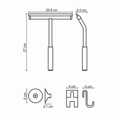 Скребок WasserKRAFT 211