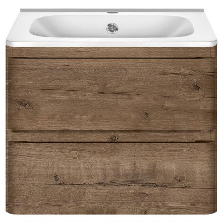 Тумба под раковину Vincea Vico VMC-2V600VO 60х50 подвесная цвет коричневый