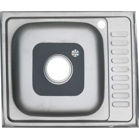 Кухонная мойка Melana 173 ta R (*10) 60х50 цвет хром поверхность полированная