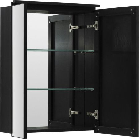 Зеркало-шкаф De Aqua Алюминиум 261757 60х80 подвесной