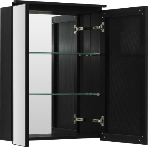 Зеркало-шкаф De Aqua Алюминиум 261757 60х14х77 подвесной - фото 5 Зеркало-шкаф De Aqua Алюминиум 261757 60х14х77 подвесной - фото 5