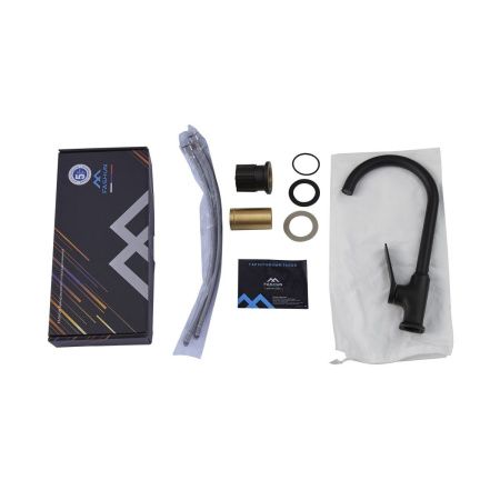 Смеситель для кухни Fashun A4086-7 на мойку черный