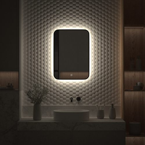 Зеркало в ванную Defesto AURA DF 2964S 50х70 - фото 5