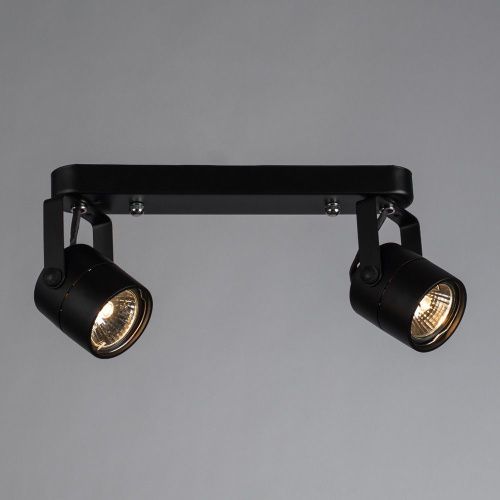Спот Arte Lamp Lente (Ленте) A1310PL-2BK - фото 5
