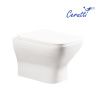 Унитаз подвесной Cerutti SPA CT10482 белый с сиденьем микролифт безободковый каскадный смыв