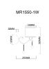 Бра Myfar Dante (Данте) MR1550-1W