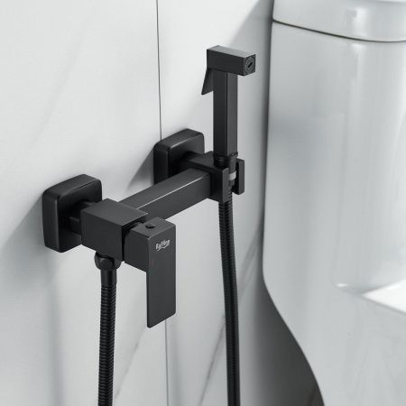 Гигиенический душ со смесителем Raffine F237H черный