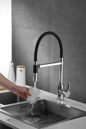 Смеситель для кухни Rose R133 на мойку хром