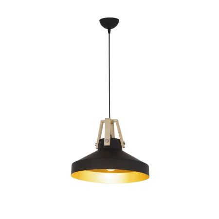 Светильник подвесной Lumina Deco Voli (Воли) LDP 8037-350 BK+GD