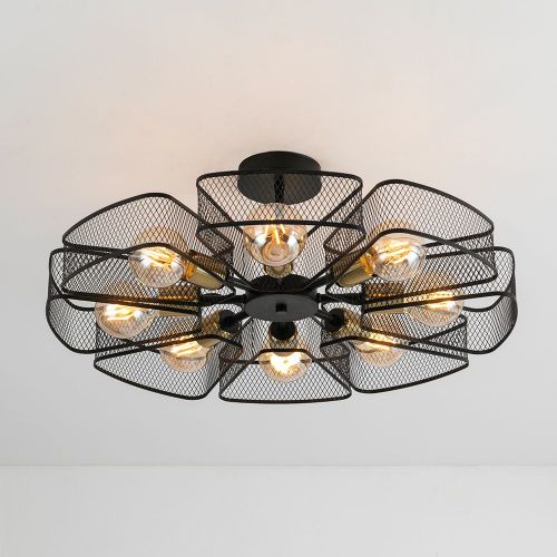 Люстра на штанге Arte Lamp Maasym (Маасым) A7044PL-8BK - фото 2