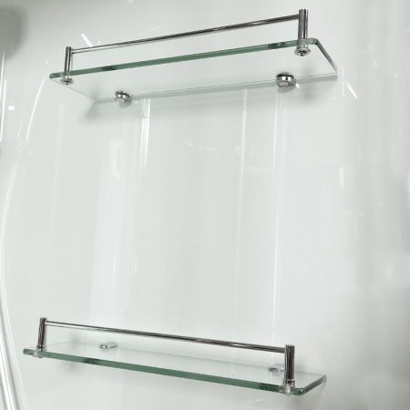 Душевая кабина AvaCan A09LED+GMKN 90х90 четверть круга с крышей ориентация универсальная