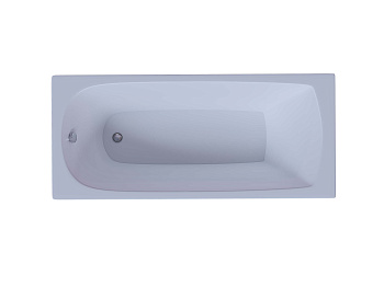 Ванна акриловая Aquatek Ника NIK160-0000001 160х75 пристенная прямоугольная без каркаса без ручек Ванна акриловая Aquatek Ника NIK160-0000001 160х75 пристенная прямоугольная без каркаса без ручек