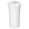 Раковина керамическая Duravit White Tulip 2703500070 50 см напольная цвет белый без отверстий под смеситель