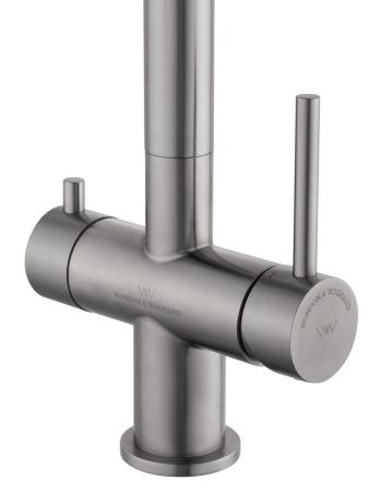 Смеситель для кухни Wonzon & Woghand WW-3211-BS на мойку никель