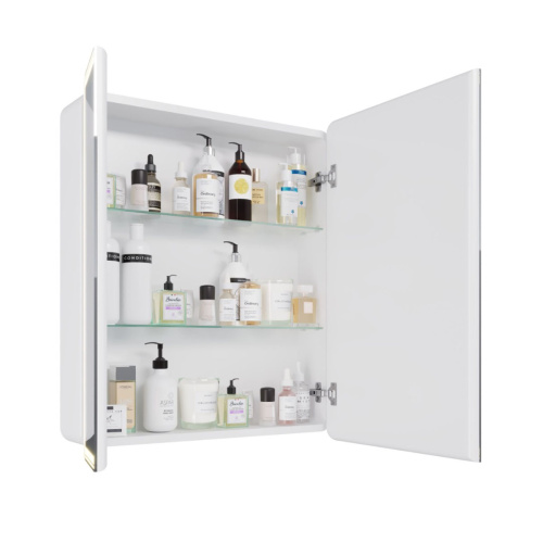 Шкаф-зеркало с подсветкой LeMark Element LM70ZS-E 70х14,6х80 подвесной - фото 4