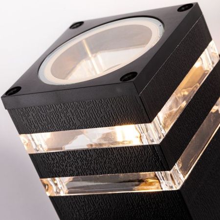Уличный настенный светильник Arte Lamp Hadar (Хадар) A4421AL-1BK