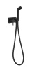 Гигиенический душ со смесителем AltroBagno Metropoli AltroBagnoMetropoli060108NeOp черный матовый