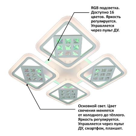 Люстра потолочная Natali Kovaltseva INNOVATION STYLE (ИННОВАТИОН СТЫЛЕ) INNOVATION STYLE 83008