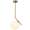 Светильник подвесной Natali Kovaltseva Renzo (Рензо) RENZO 81423/1P GOLD SATIN